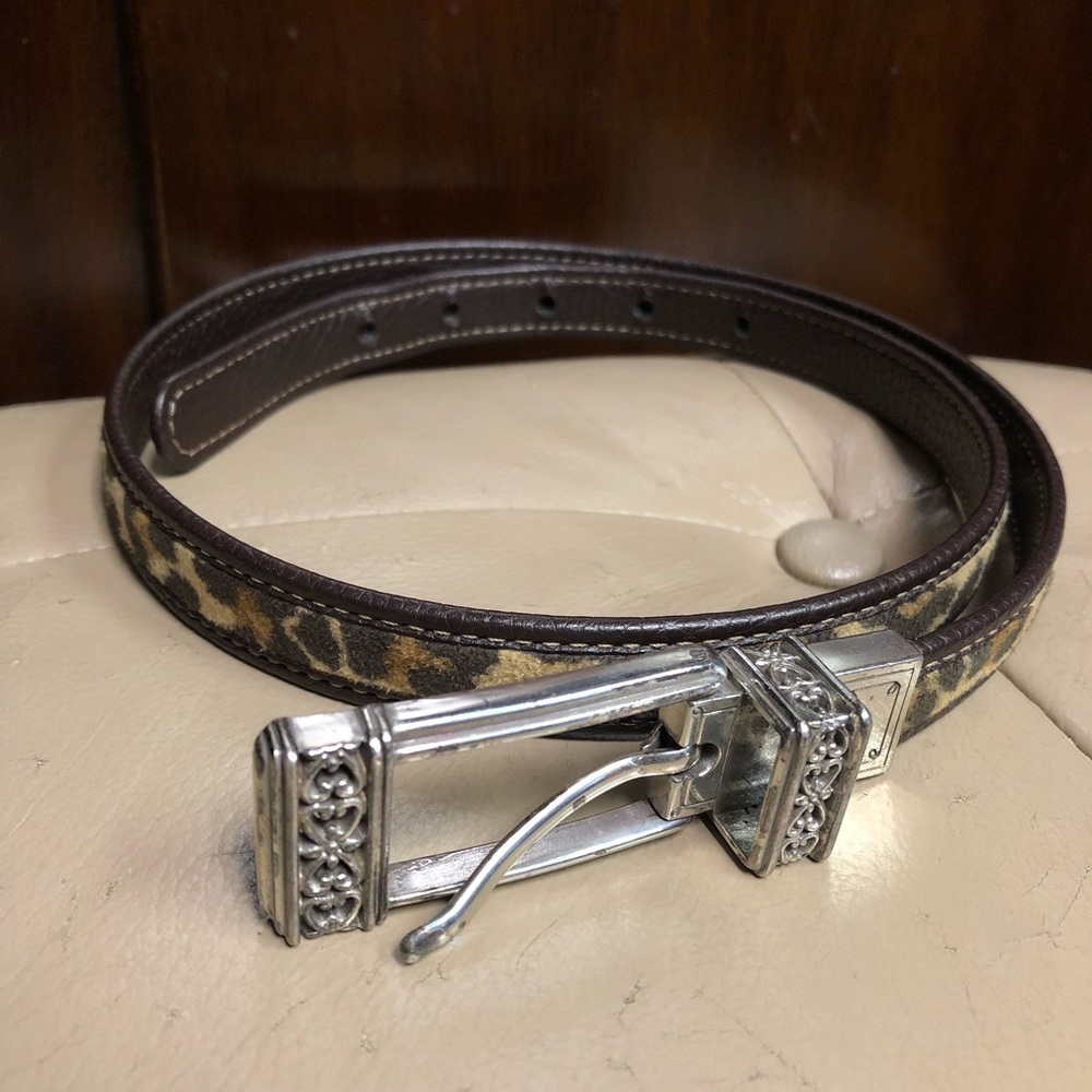 Brighton Leopard Belt 32